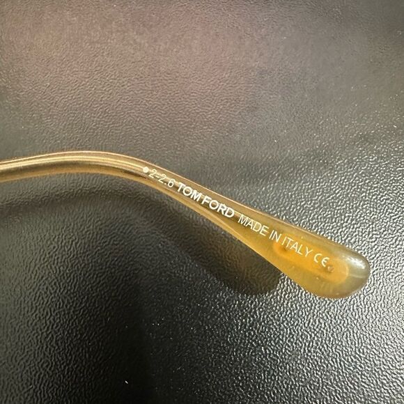 Tom Ford Tan and Purple Sunglasses - Picture 2 of 3